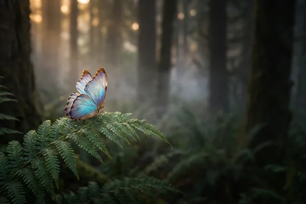 Cinematic photo of a butterfly