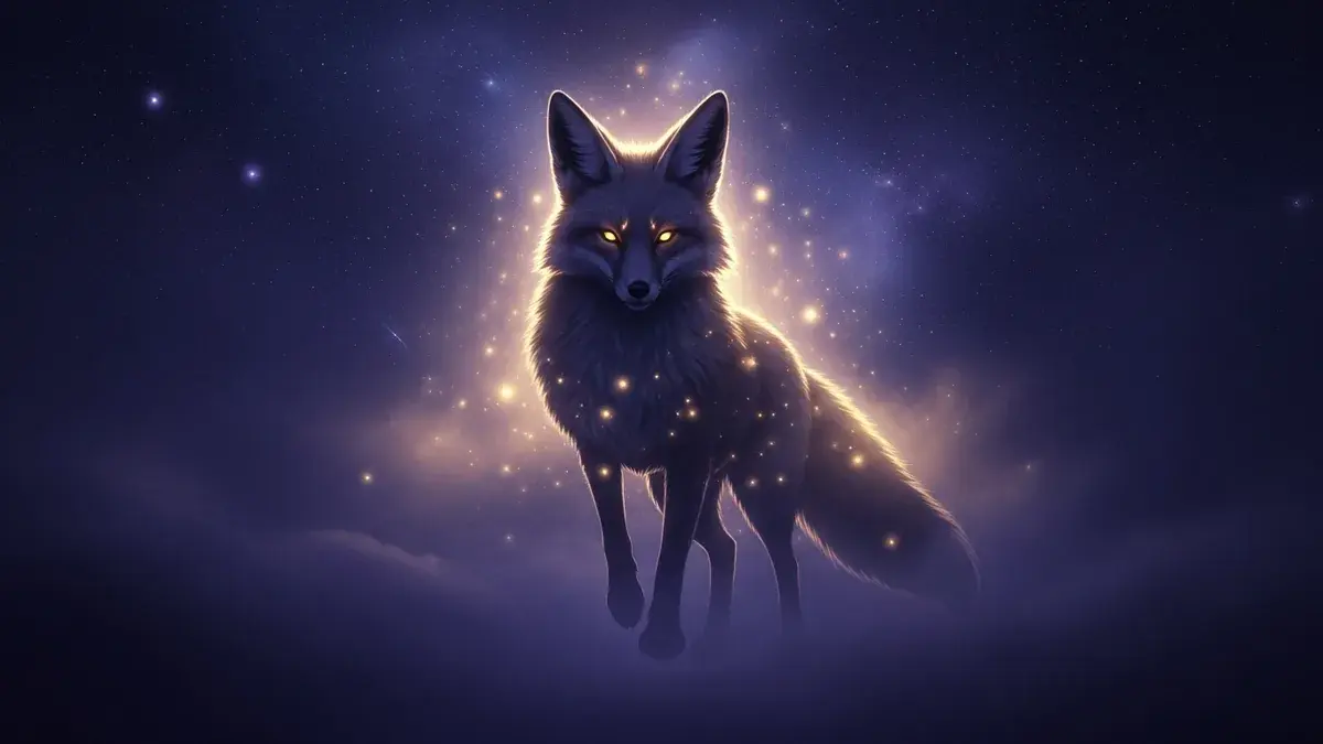 Illustration of cadmean vixen, a mythical creature