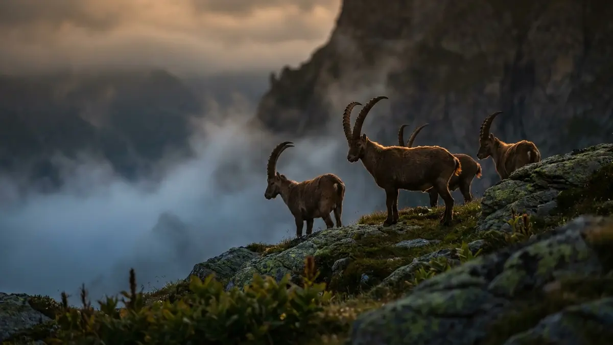 Cinematic photo of a goats