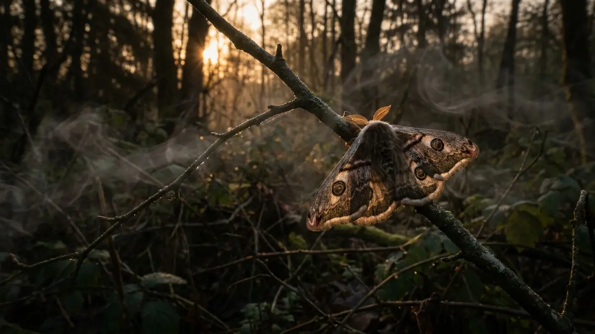 Cinematic photo of a insect