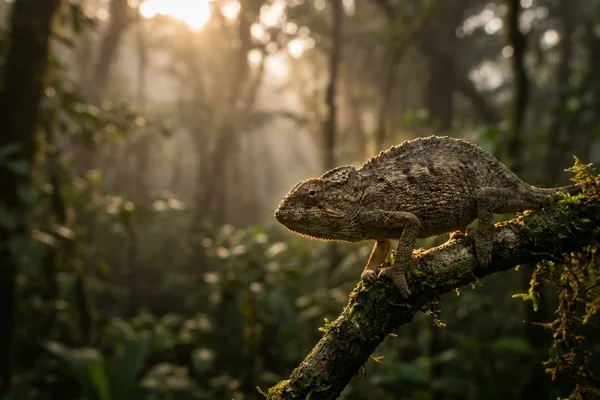 Cinematic photo of a lizard