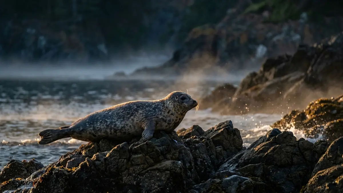 Cinematic photo of a seal