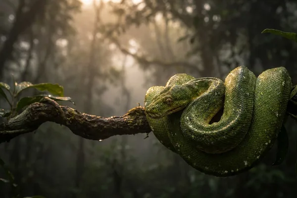 Cinematic photo of a snake